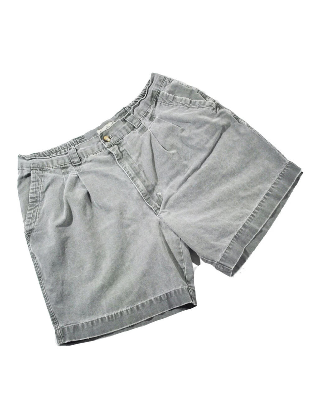 Vintage Great Land Outdoors Hiking 90s Green Khaki Mens Shorts Size Large (36)